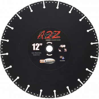 Diamond Products 21535 A2Z Specialty Metal Cutting Blade 12" X 1.25 - 1" Arbor