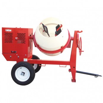 Heavy Duty Poly Drum 12 Cu Ft Concrete Mixers by Multiquip with Honda Engine MC12PH