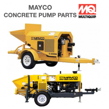 492584 Nut, Lock 1/2 In. for LS60TD Mayco Concrete Pump by Multiquip