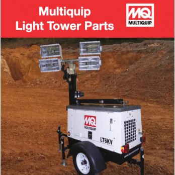 49029 Decal, Nighthawk/Lt12, Curb Side for LT12D50B Light Towers by Multiquip 