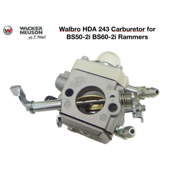 Wacker OEM Walbro HDA 243 Carburetor for BS50-2i BS60-2i BS60-4 0165602 5000165602